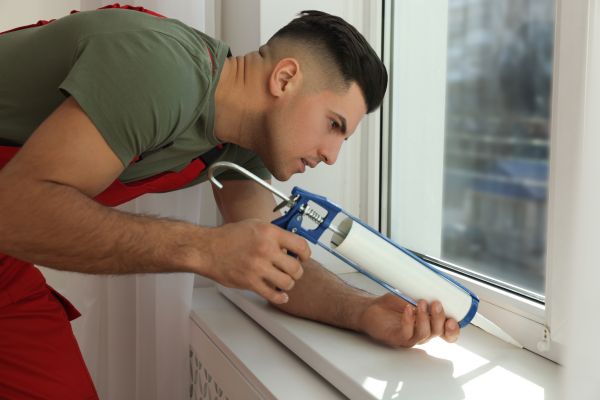 Window Caulking Repair