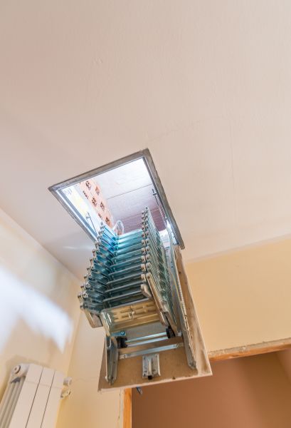 Pulldown Stairs Replacement in Los Gatos